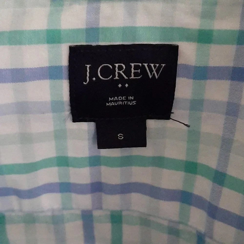 New J. Crew plaid shirt